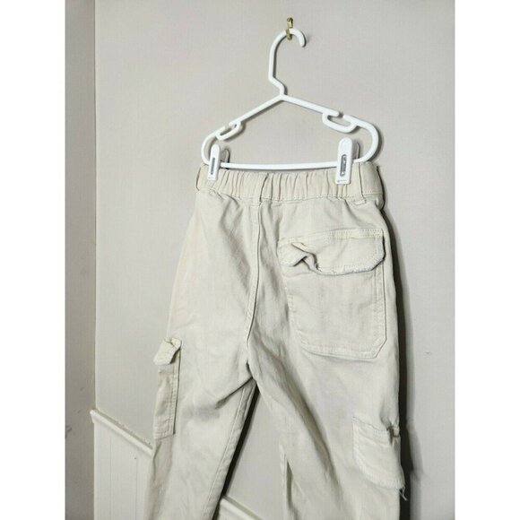 ZARA Cream Cargo Pants - Picture 6 of 6